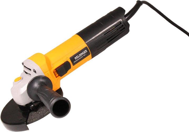 WELDINGER Einhand Winkelschleifer WS-1 850 W Ø 125 mm Spindelarretierung 5 m Kabel 5 Jahre Garantie