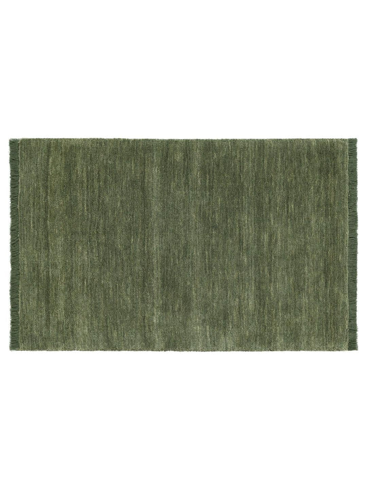 RugVista Handloom Fringes, Fussmatte, Shaggy/Handloom, 60 x 90 cm, Rechteckig, Niedriger Stapel, Die