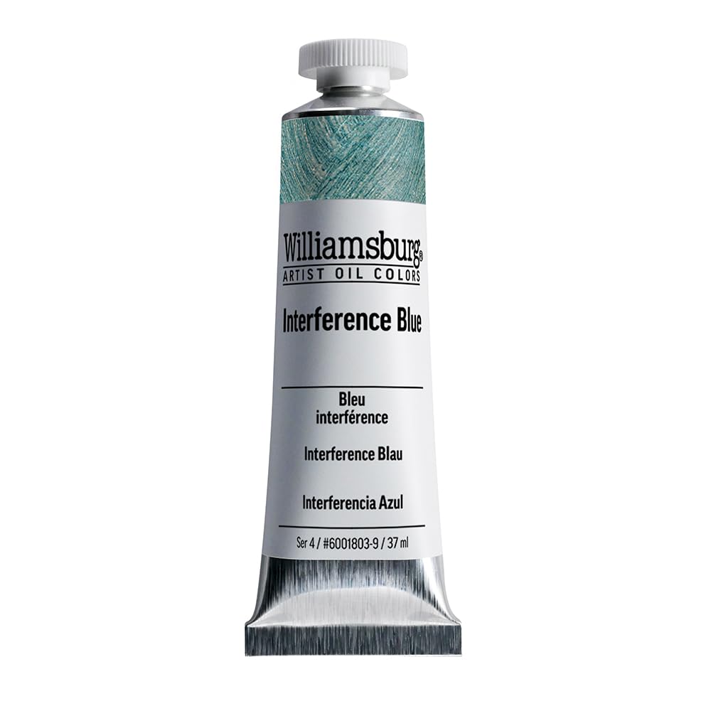 Williamsburg - Handgemachte Oelfarbe - 37 ml - Interferenz Blau 1 Count (Pack of 1) Interferenzblau,
