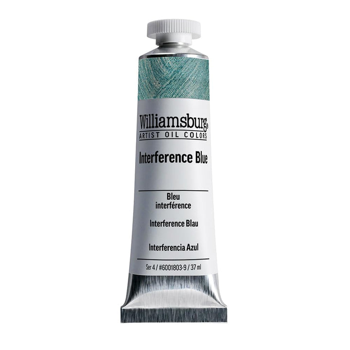 Williamsburg - Handgemachte Oelfarbe - 37 ml - Interferenz Blau 1 Count (Pack of 1) Interferenzblau,