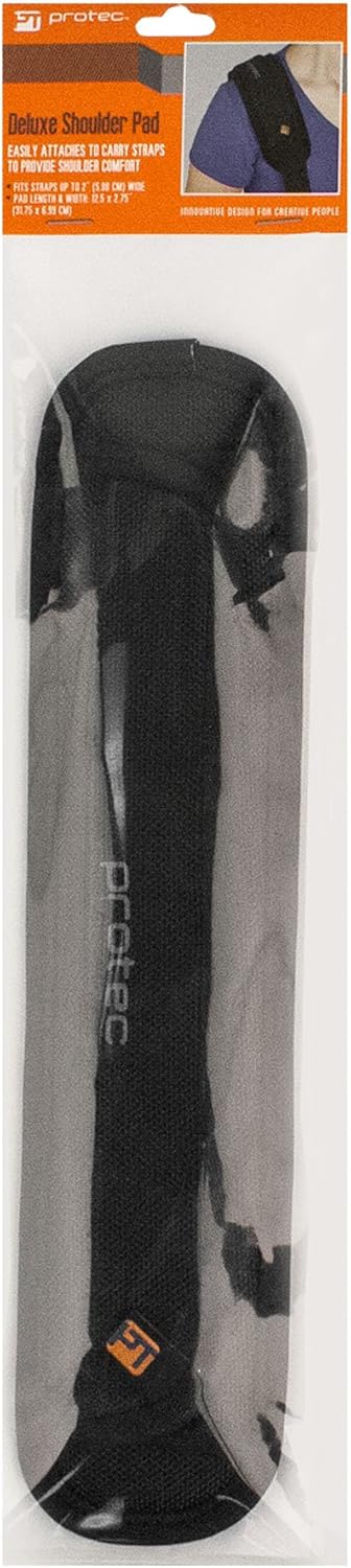 Pro Tec Deluxe Neopren-Schultergurtpolster, rutschfest, passend für Gurte bis zu 5,1 cm Breite (Mode