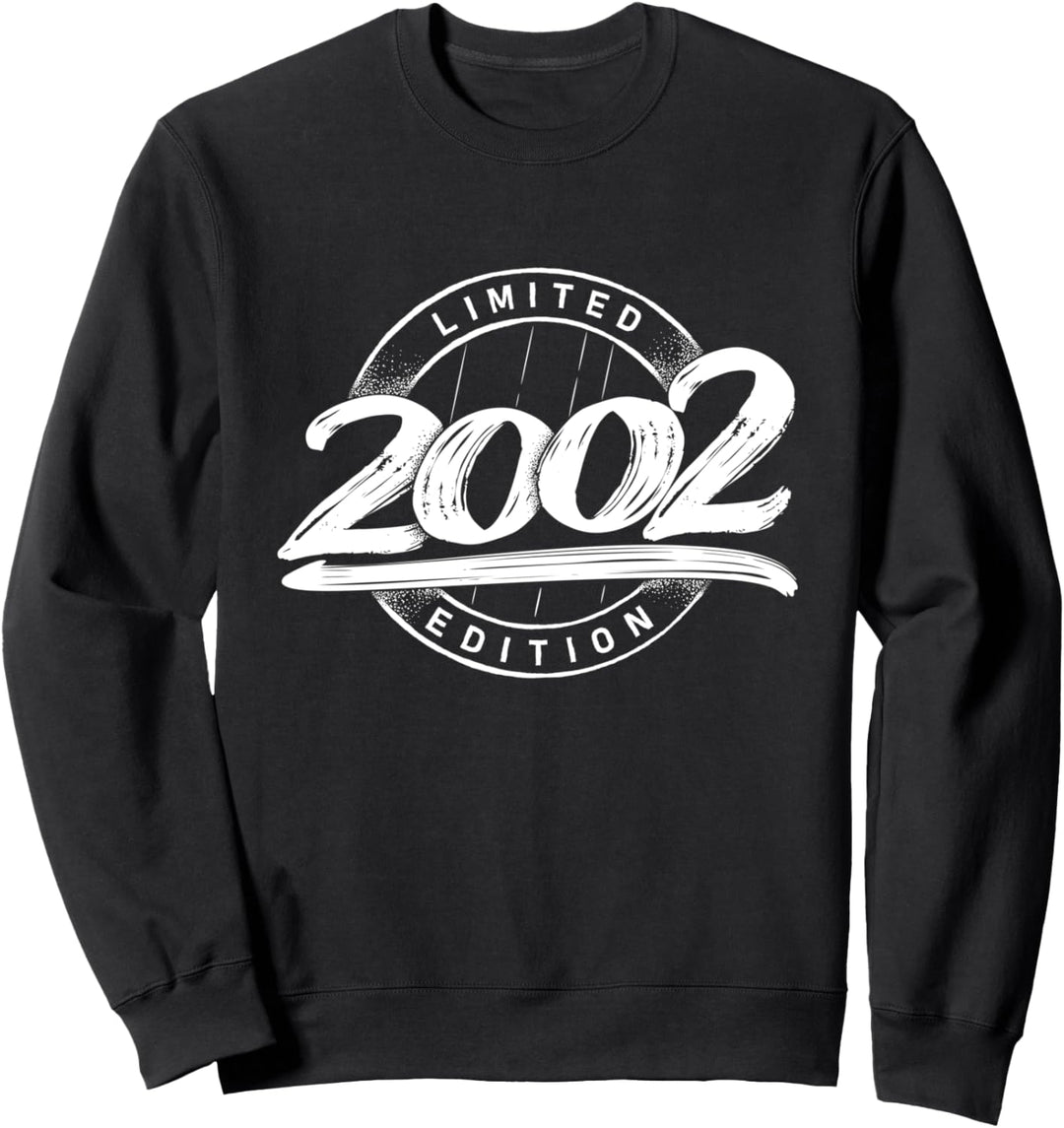Limited Edition Jahrgang 2002 20. Geburtstag 20 Jahre Sweatshirt