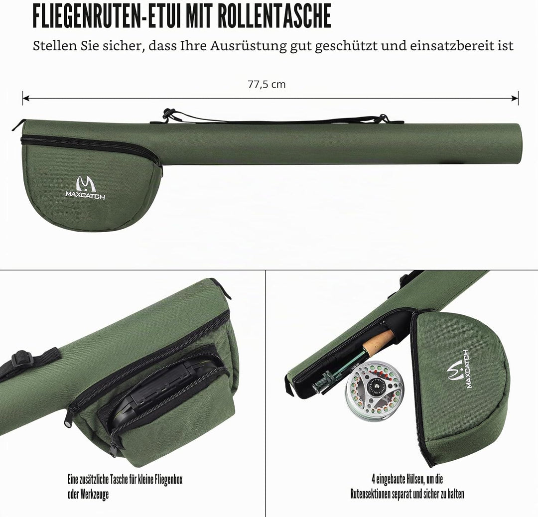 sprinton Maximumcatch Extreme Fliegenrute Combo 3/4/5/6/7/8wt Fliegenrute und Fliegenrolle Outfit mi