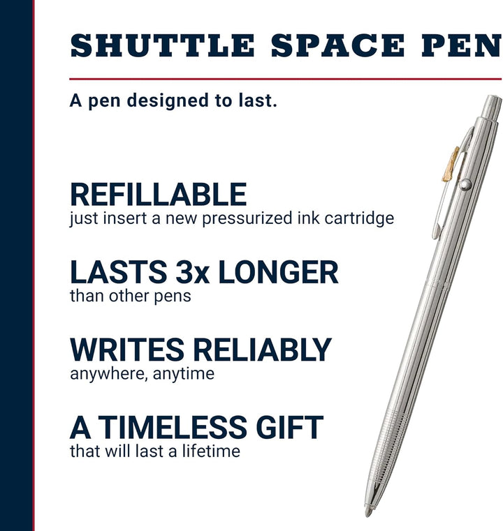 Fisher Space Pen Shuttle Space Pen, 1 Stück (1er Pack)
