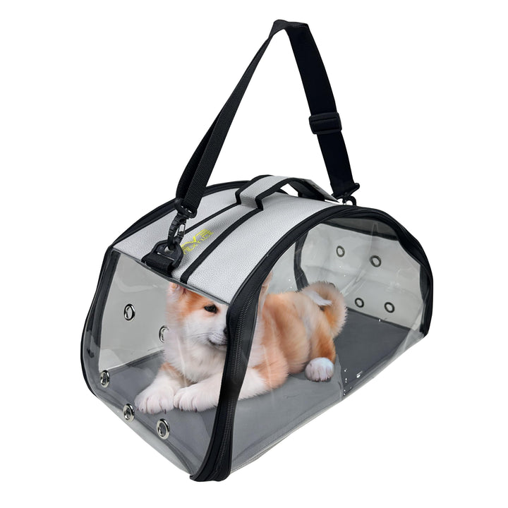 EVE Textile Hunde Tragetasche | Katzen Tragetasche | Hundetasche | Katzentasche | Hunde Umhängetasch