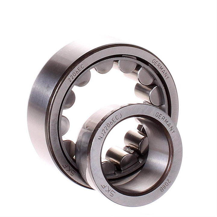 SKF NJ 2206 ECJ Radialrollenlager mit 30 ID, Stahl