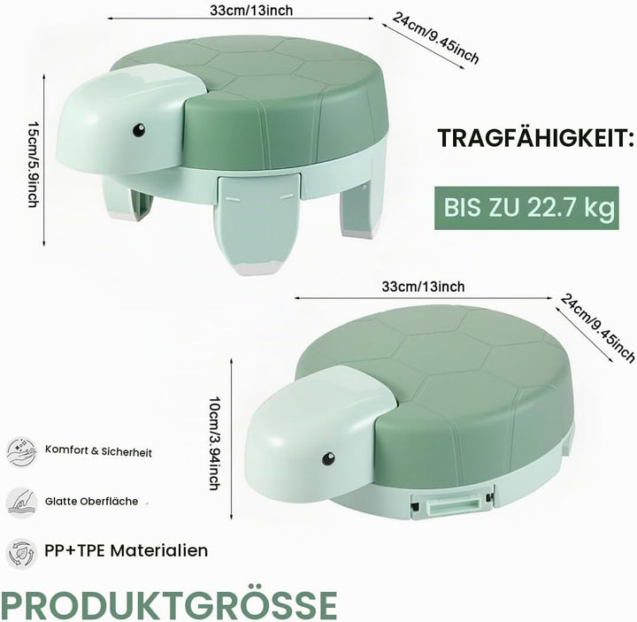 Toilettensitz Kinder Töpfchen Training Sitze Reisetöpfchen Faltbar mit Tragetasche und 20 Töpfchen E