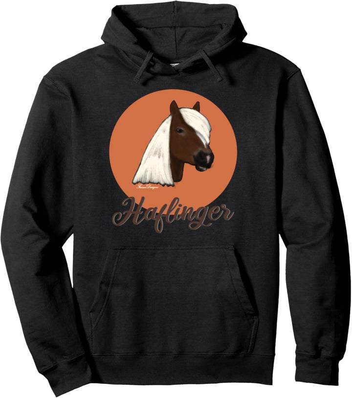 Pony Freunde Haflinger Pferd Reiter Pullover Hoodie