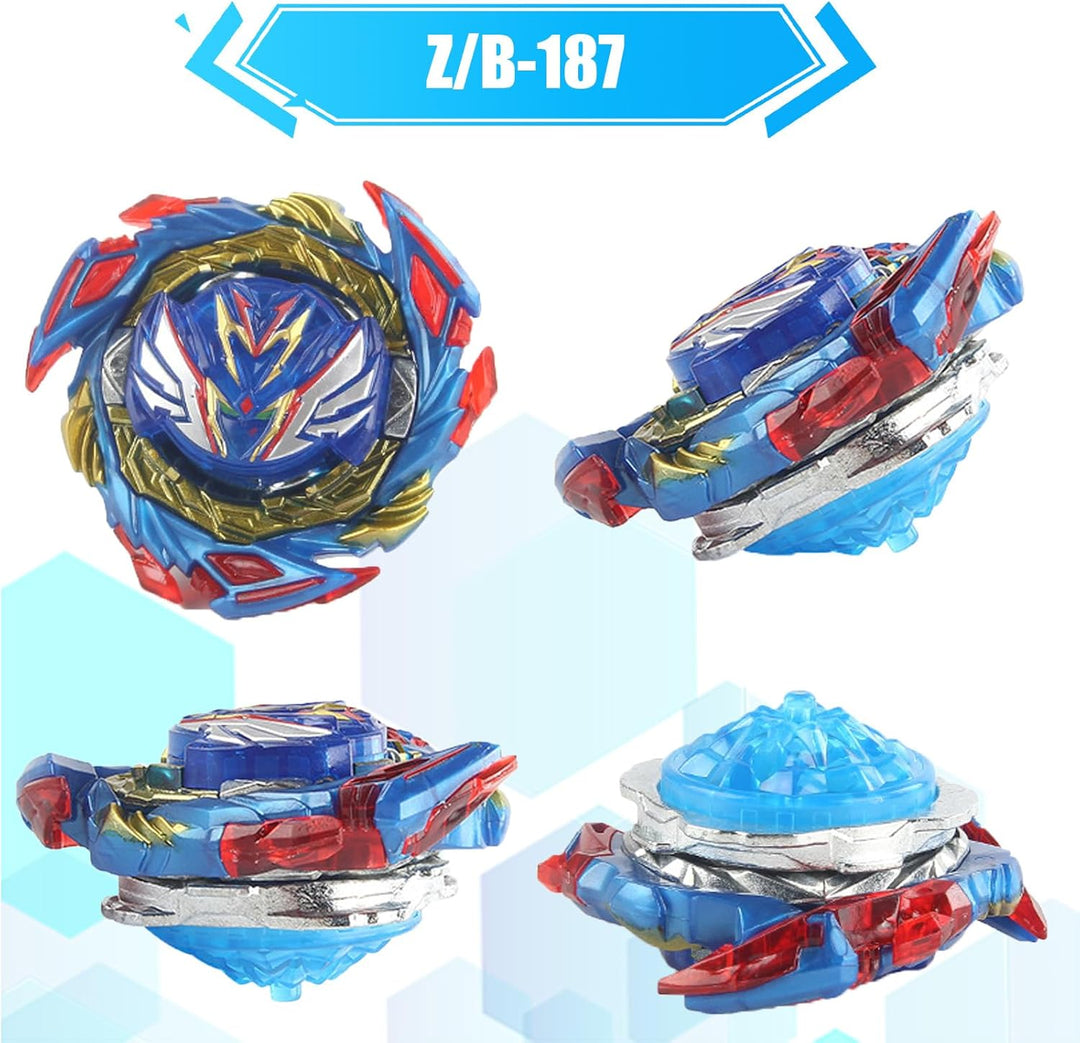 Gyroscope Turbo Set, 3D Arena Metall Fusion KampfKreisel, Mit Battling Top Launcher, Geschenk-Sets(1