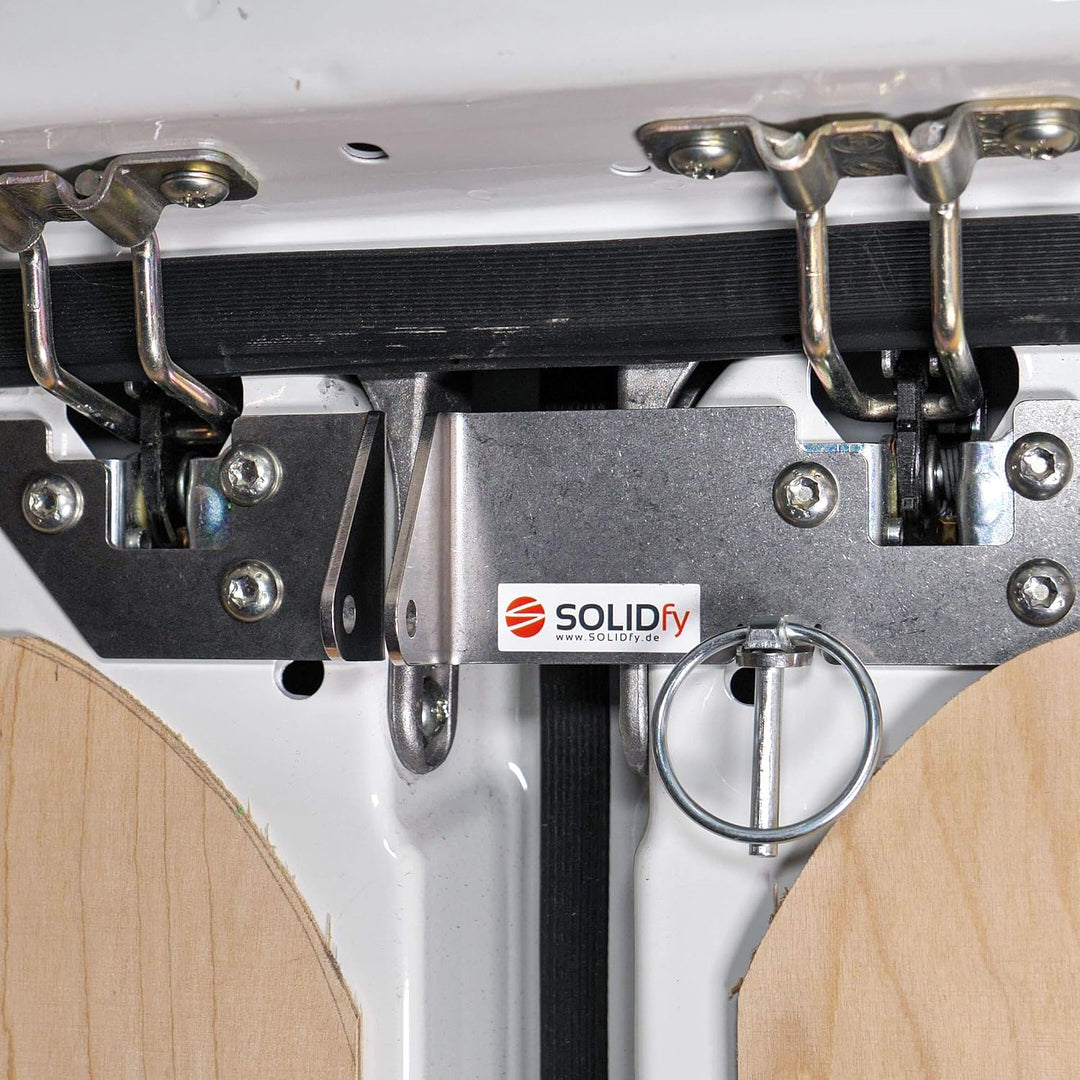 SOLIDfy® - Hecktürverriegelung H1 / H2 Dach Einbruchschutz Hecktür Prick Stop Sicherung für Ducato,