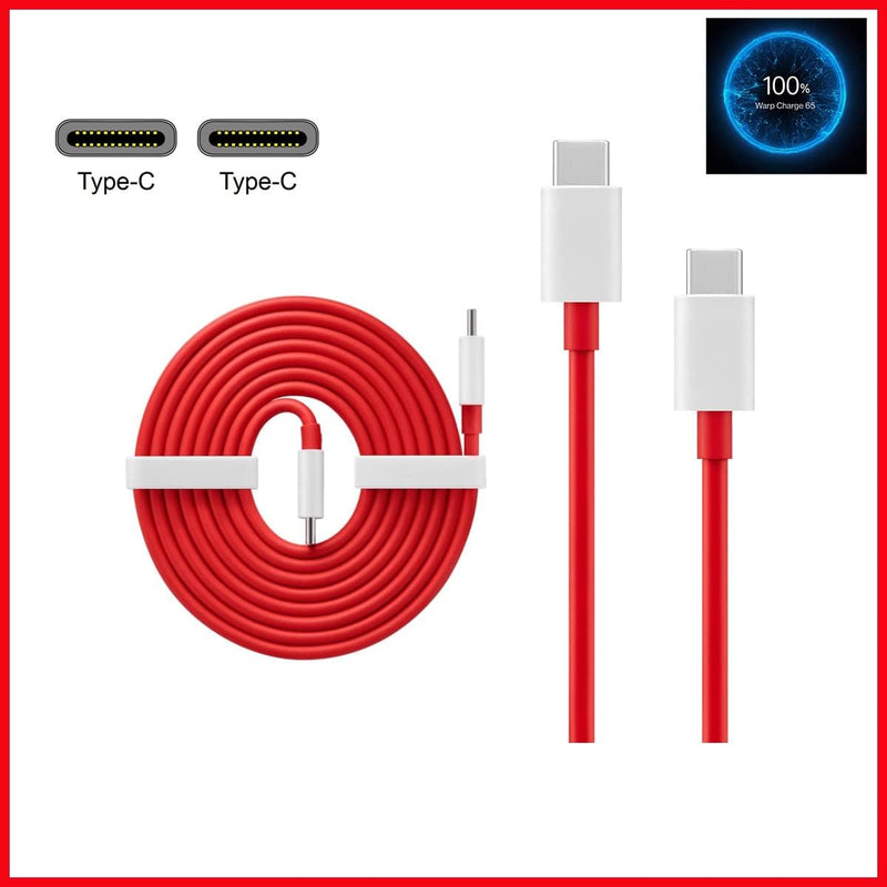 65W Warpcharge Ladegerät für Original Oneplus WC065A31JH mit 1.5M Kabel USB Typ C Ladekabel Adapter