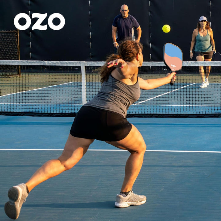 OZO Pickleball Kontroll Schläger für Anfänger Beginner Control Cotton Candy & Strawberry, Beginner C