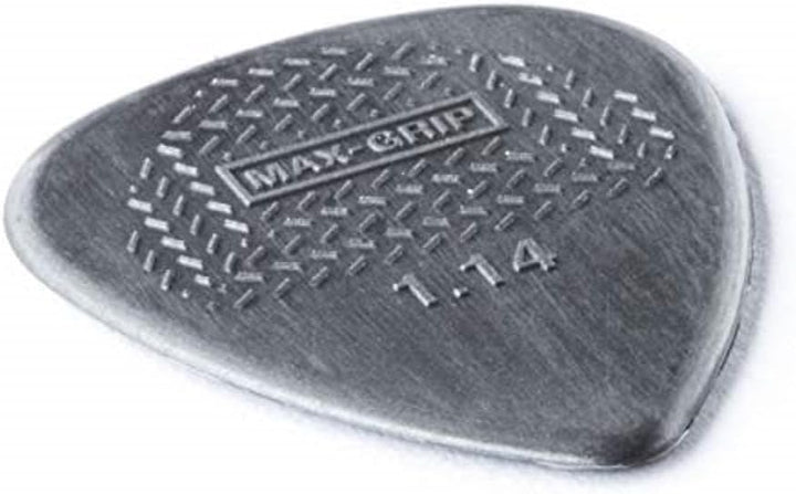 Médiators Jim Dunlop 1,14mm Max Grip 1,14mm sachet de 72 Sachet de 72 1,14mm, Sachet de 72 1,14mm