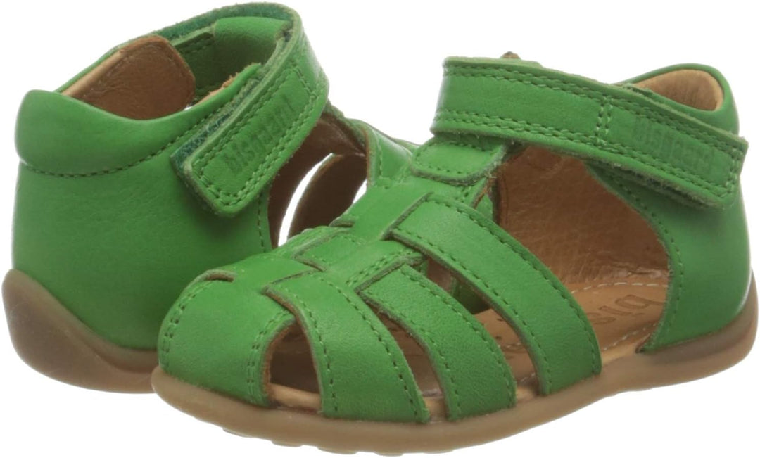 Bisgaard Unisex Kinder Carly Sandal 21 EU Grün, 21 EU Grün