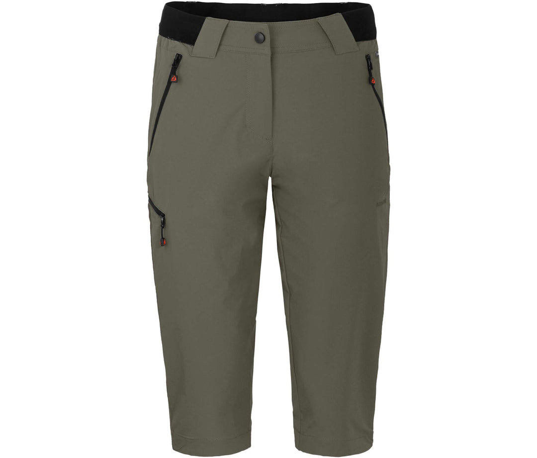 Bergson VIDAA Comfort Capri (Slim) | Damen 3/4 Wanderhose, leicht, strpazierfähig - Leichte Damen 3/