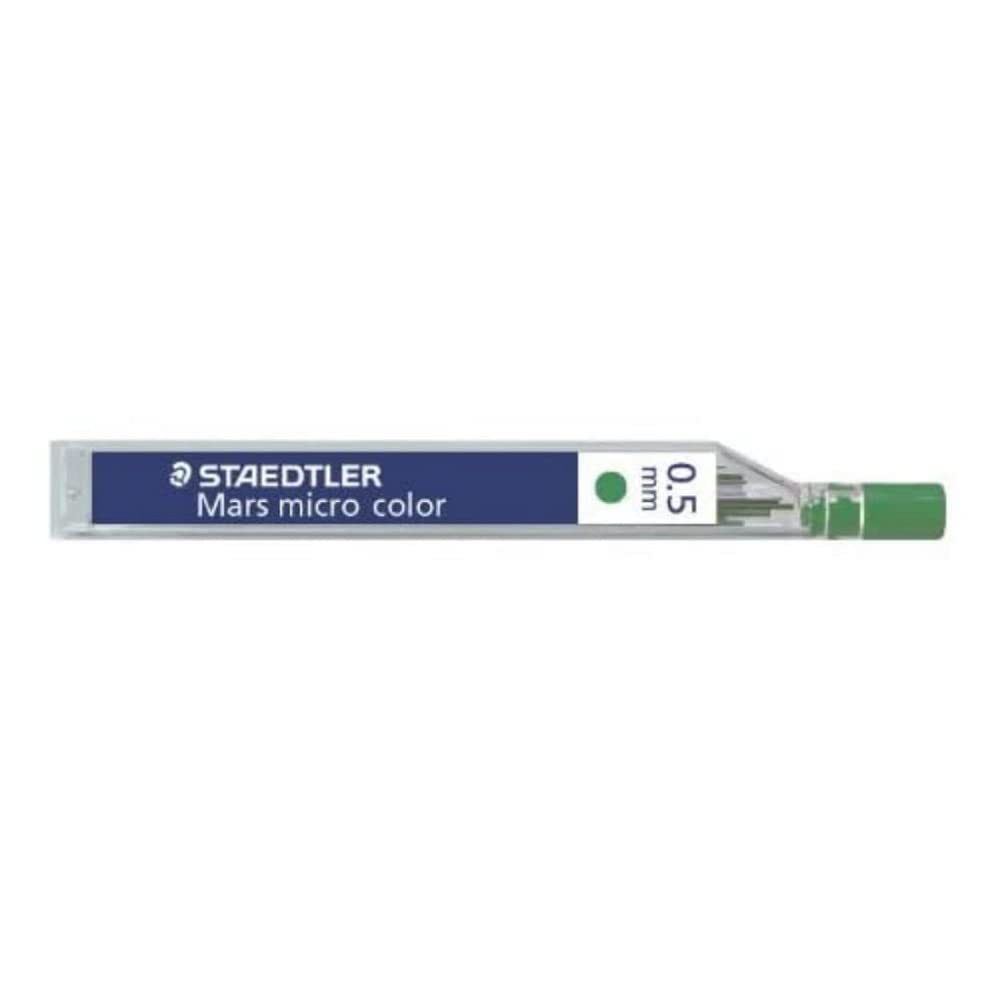 STAEDTLER 254 05-5 Mars Micro Feinmine Minendurchmesser 0.5 mm, 12 Stück, grün