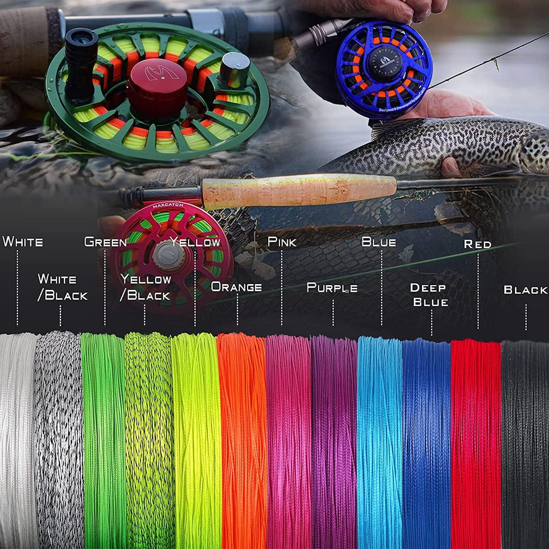MAXIMUMCATCH Fliegenfischen Backing Fliegenfischen geflochtene Nylon Schnüre 20/30lb,100/300yards 30