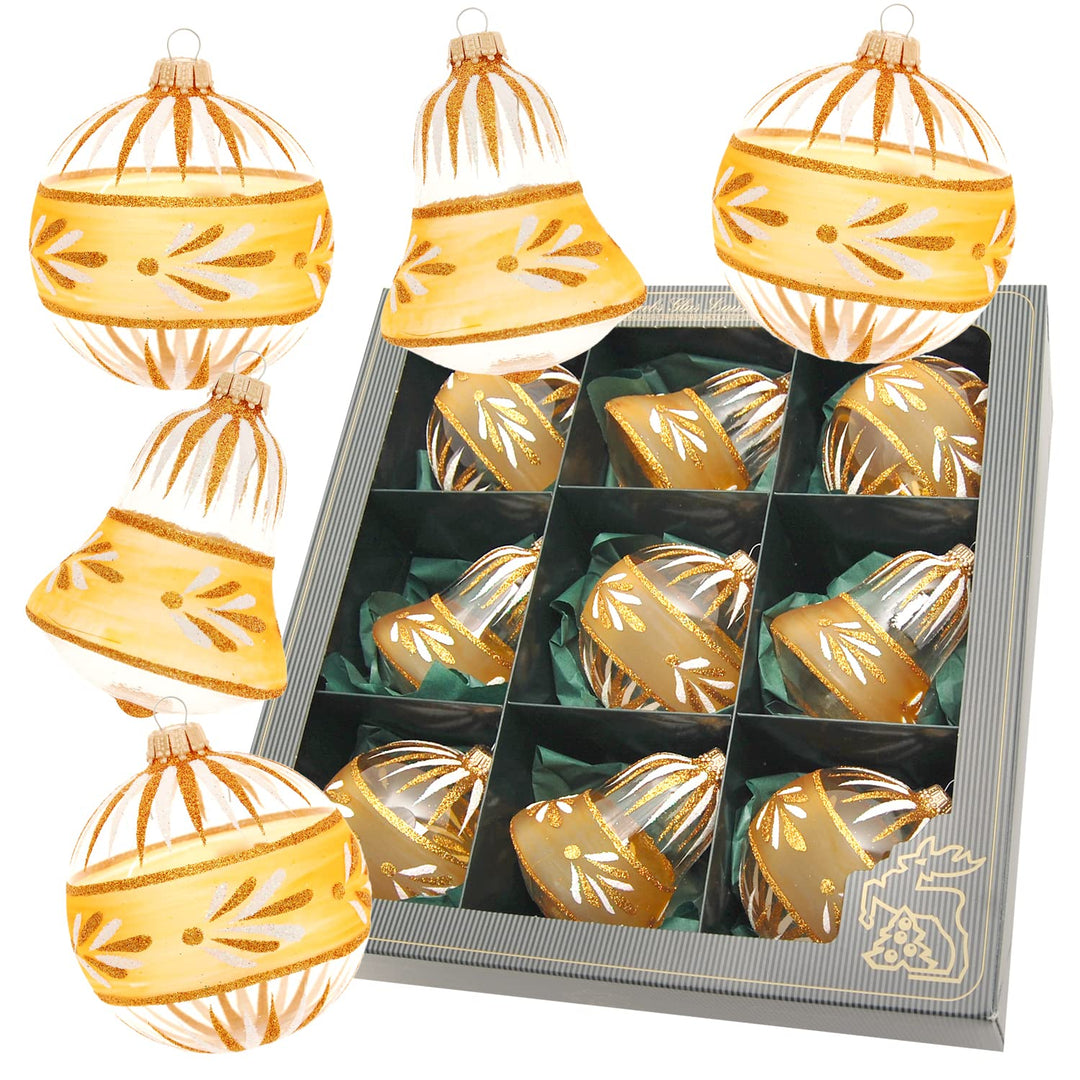 Krebs Glas Lauscha - Weihnachtsdekoration/Christbaumschmuck aus Glas - Weihnachtsanhänger - Motiv: B