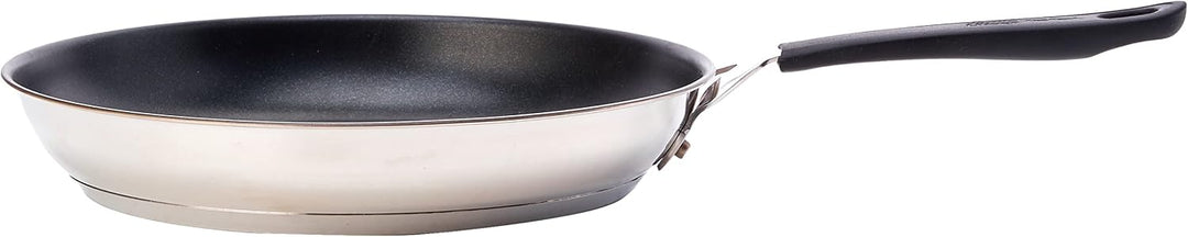 Tefal Jamie Oliver E3030644 Quick &amp; Easy Bratpfanne, Edelstahl, 28 cm, silberfarben 28 cm Frying Pan