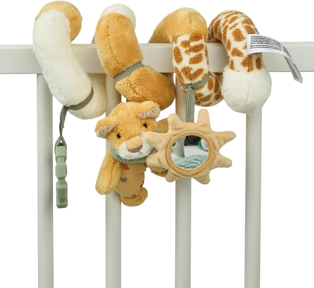 Sterntaler Multipack Spielwaren Löwe Leo Set, Spieluhr M und Spielzeugspirale, weiches Baby Geschenk