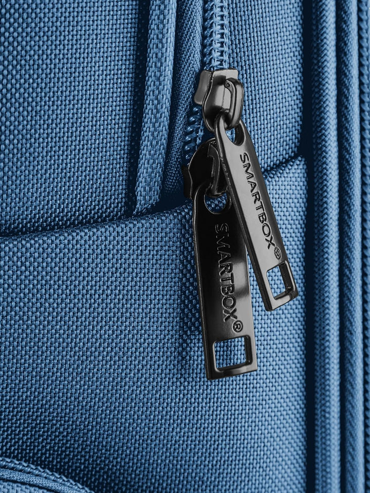 Smartbox Weichgepäck Koffer-Set 3-teilig für Damen & Herren | leichte & stabile Reise-Trolleys, hoch