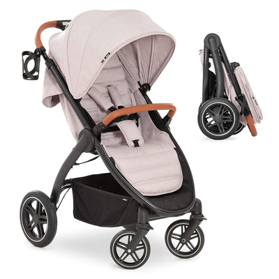 Hauck Uptown Kinderwagen Melange Beige, Melange Beige