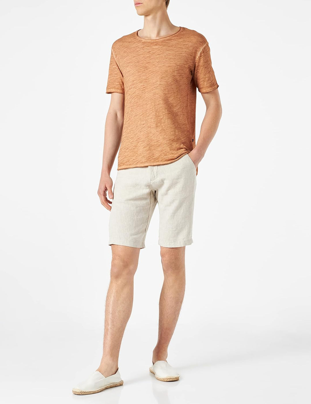 Gianni Lupo Herren Gl5039bd Lässige Shorts, beige, 10-22