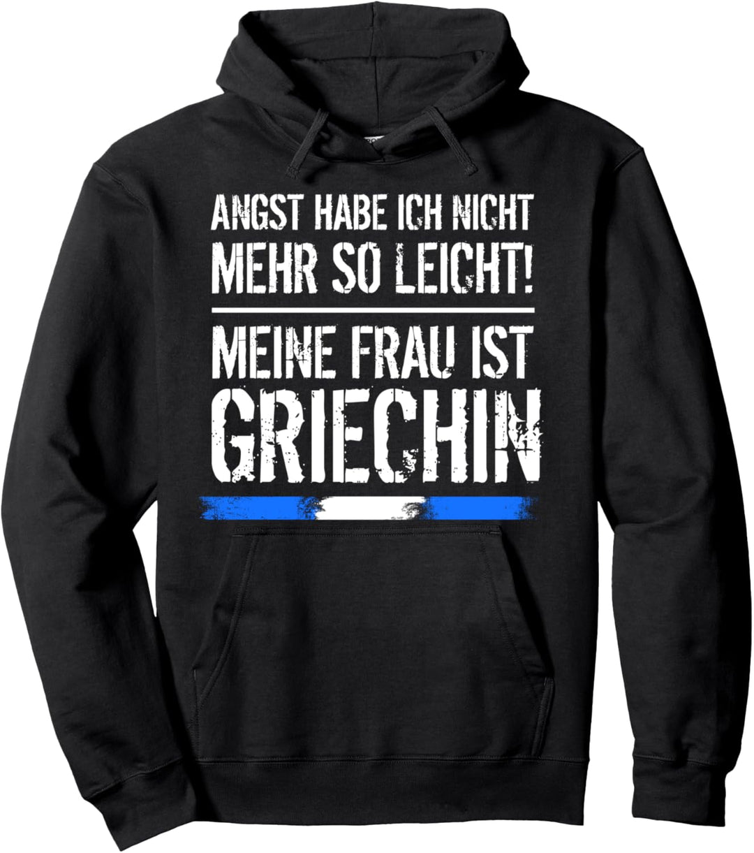 Griechische Frau | Griechin | Griechenland Geschenk Pullover Hoodie