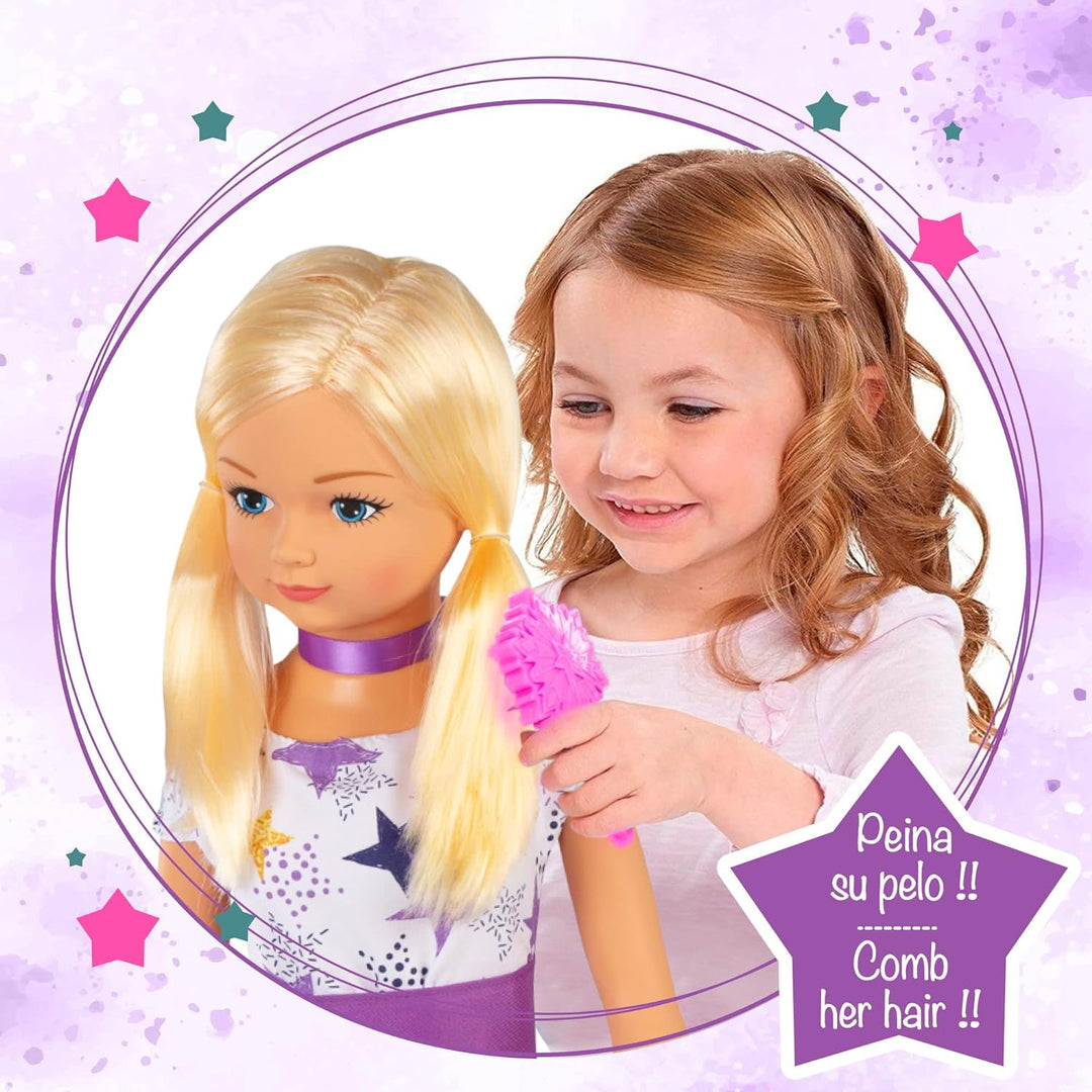 ColorBaby Puppe „Prinzessin“ Puppe 105 cm 105 cm, Puppe 105 cm