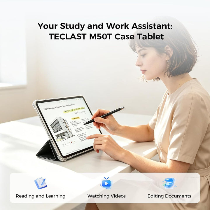 TECLAST Tablet 10 Zoll Android 16, Neueste Tablets 32GB+128GB (4TB erweiterbar), 7000mAh, Octa-Core