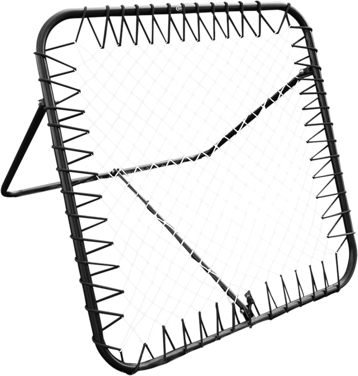 AXI Rebounder88 Rückprallwand klappbar | Rebounder / Rebound Netz für Fussball 88x88 cm | Tragbare P