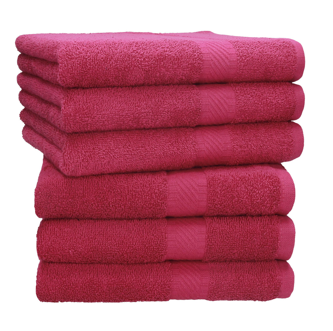 Betz Handtuch 6er Pack Handtücher Set Palermo Grösse 50x100 cm 100% Baumwolle - gut trocknend, leich
