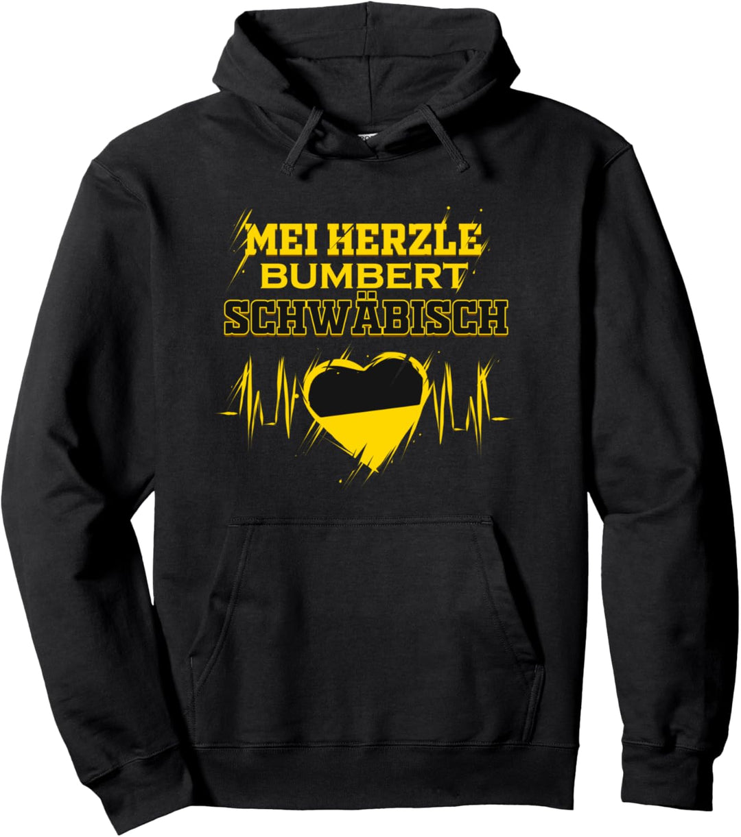 Schwäbischer Dialekt Geschenk für Schwaben Spruch Schwabe Pullover Hoodie