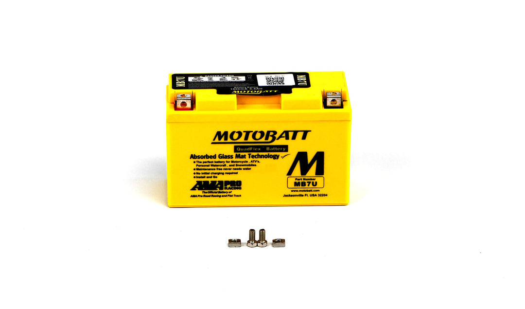 Motobatt Akku MB7U 12 V 6 AH CCA: 100 A YT7BBS, YT7B4 L: 151 mm x H: 94 mm x B: 65 mm