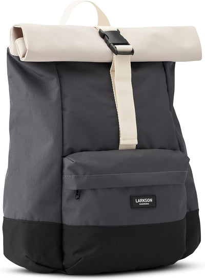 Rolltop Rucksack Damen & Herren - ALVA - Backpack für Uni, Business, Freizeit - Roll Top mit Laptop