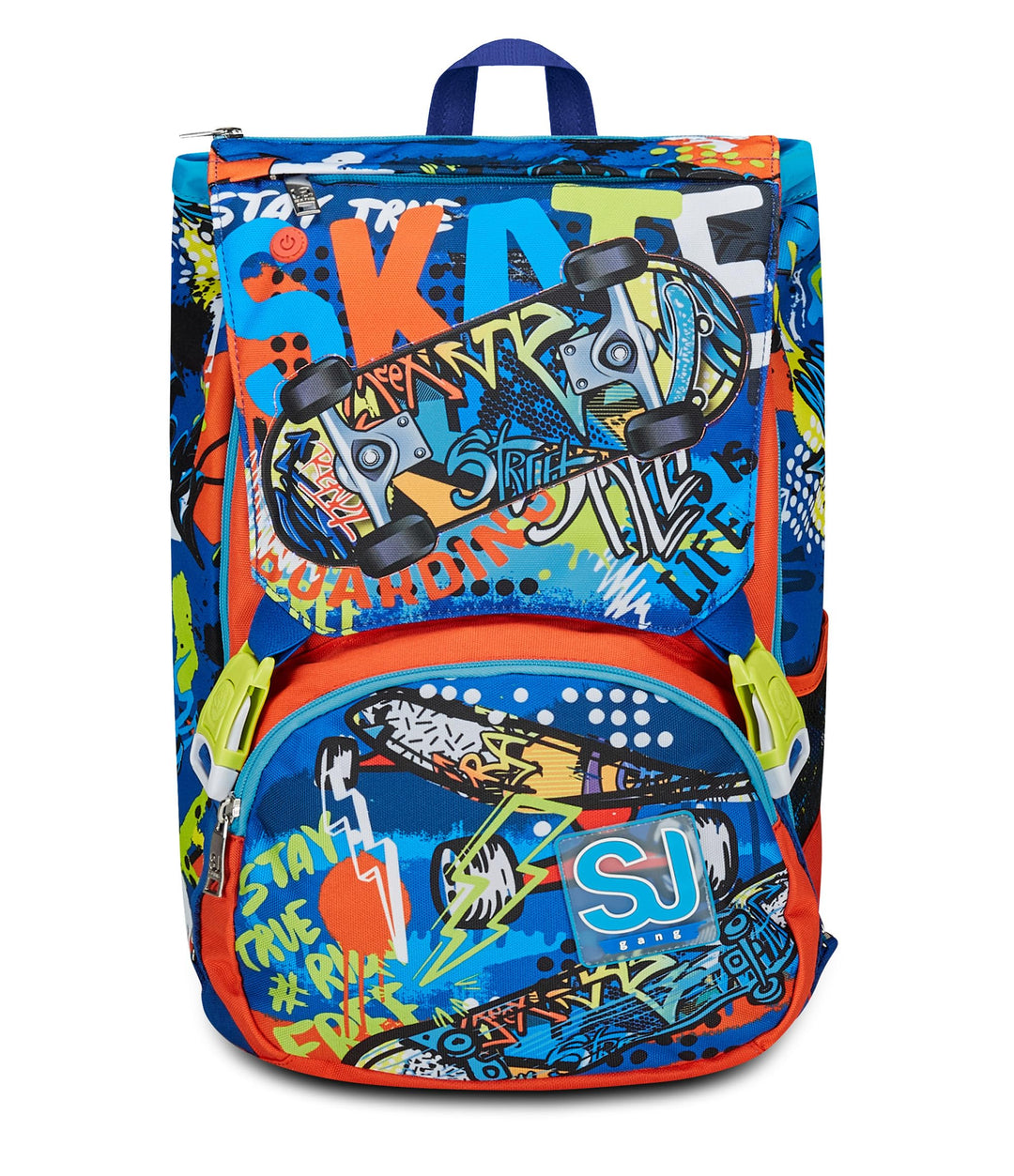 Jungen Zaino Estensibile Rucksack, Blau