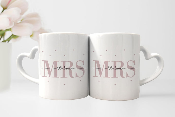 2er Set Tasse Set Mr + Mrs | Hochzeitstag | Jahrestag | Ehe | Paar | Verlobung | Hochzeit | Geschenk