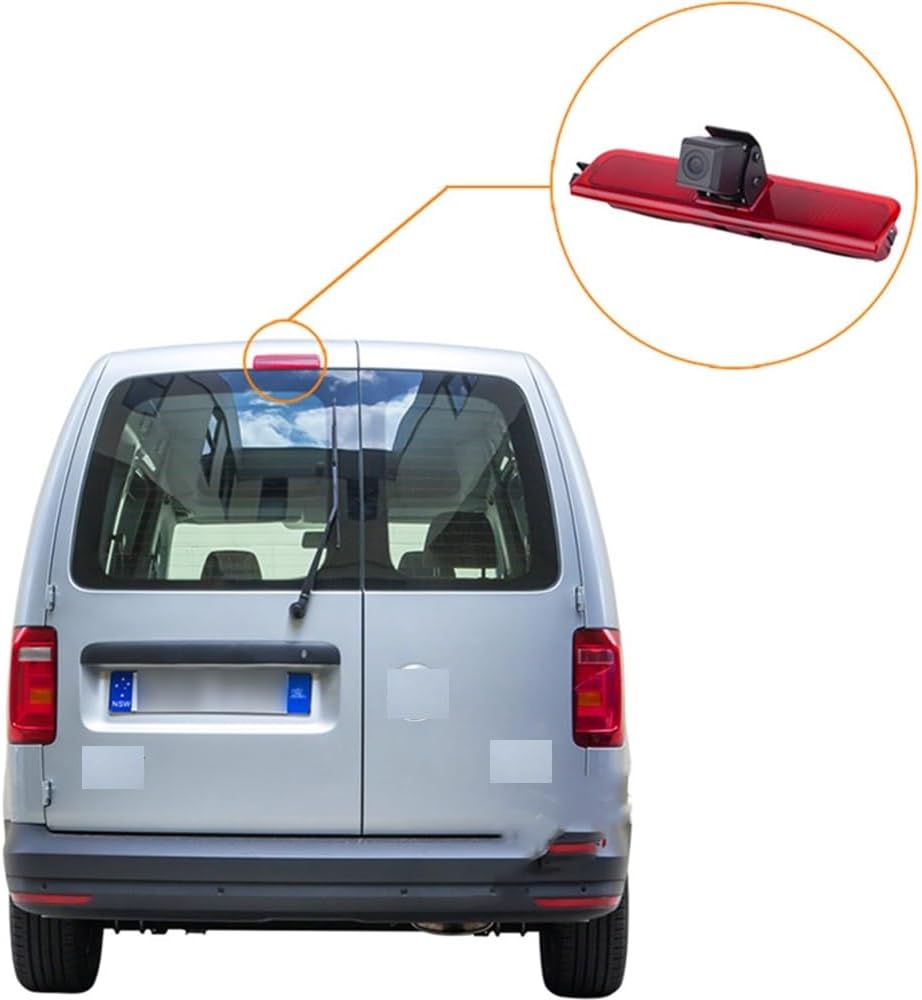 Misayaee Auto Dritte Dach Top Mount Bremsleuchte Kamera Bremslicht Wasserdicht Farb-Rückfahrkamera f