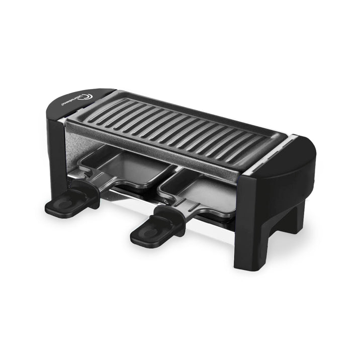 LITTLE BALANCE 8559 Black Jura 2 Raclette 1 oder 2 Personen, Antihaftbeschichtung, 1 oder 2 Personen
