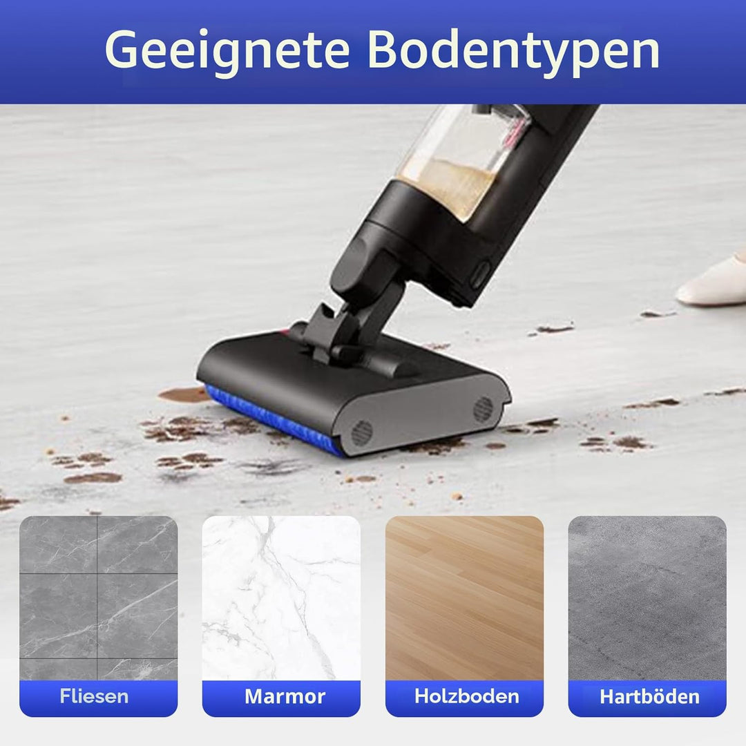 Ersatzrollen Bürsten für Dyson Wash G1, 2 Stück Ersatzrollen Bürstenstreifen Walzen für Dyson Wash G