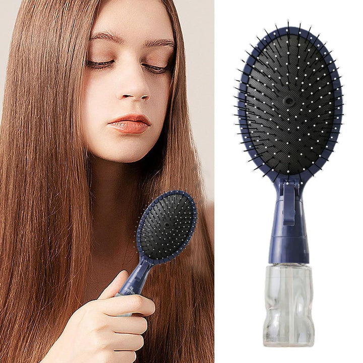 Styling-Pflegebürste – Mister Hair Tool zur Kräuselkontrolle, ABS-Material mit Wasserspeicher, glatt