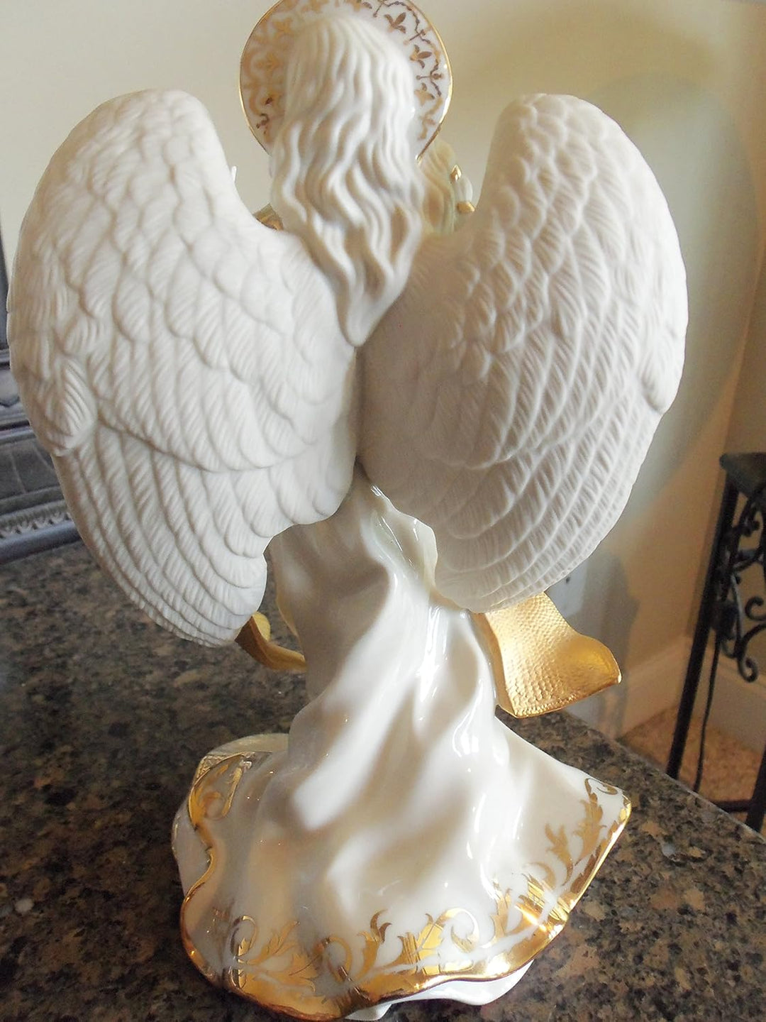 Lenox Erste Segen Porzellan Krippenfigurenset, Angel of Peace