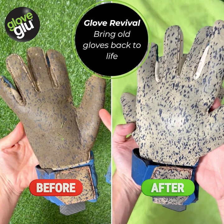 gloveglu Men's Wash and Prepare für Torwart-Handschuhe – Schwarz, 250 ml