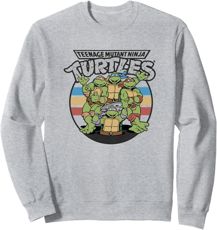 Teenage Mutant Ninja Turtles Retro Spot Logo Sweatshirt