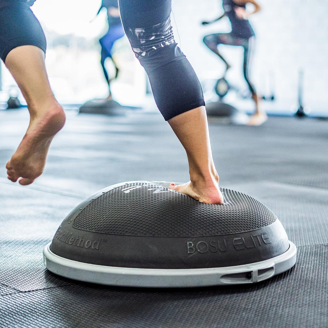 Bosu® Elite Balance Ball Trainer, halber Gymnastikball Fitness Balance Board bis 1000 KG belastbar,