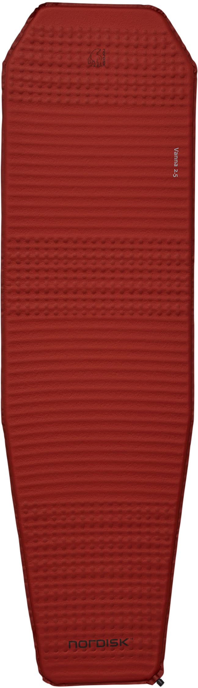 Nordisk Vanna Luftmatratze, 2,5 m, Rot (Burnt Red), Einheitsgrösse