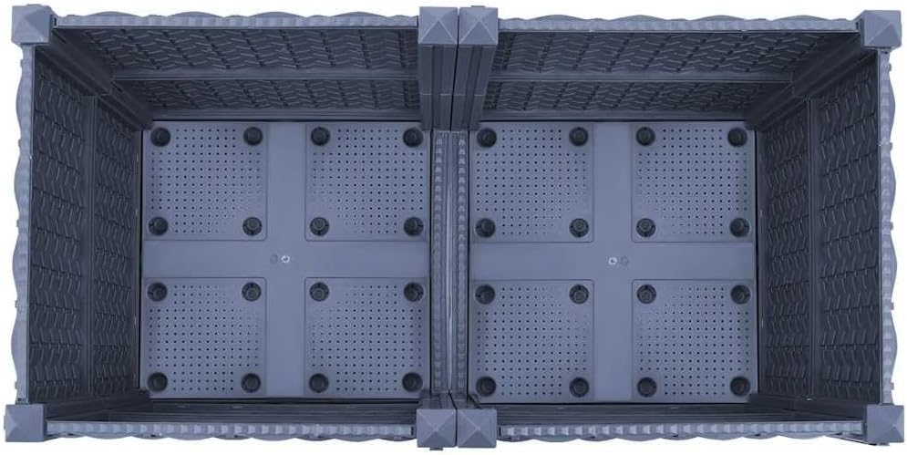 vidaXL Hochbeet Blumenkasten Gemüsebeet Pflanzbeet Blumenbeet Pflanzkasten Blumenkübel Pflanzkübel K