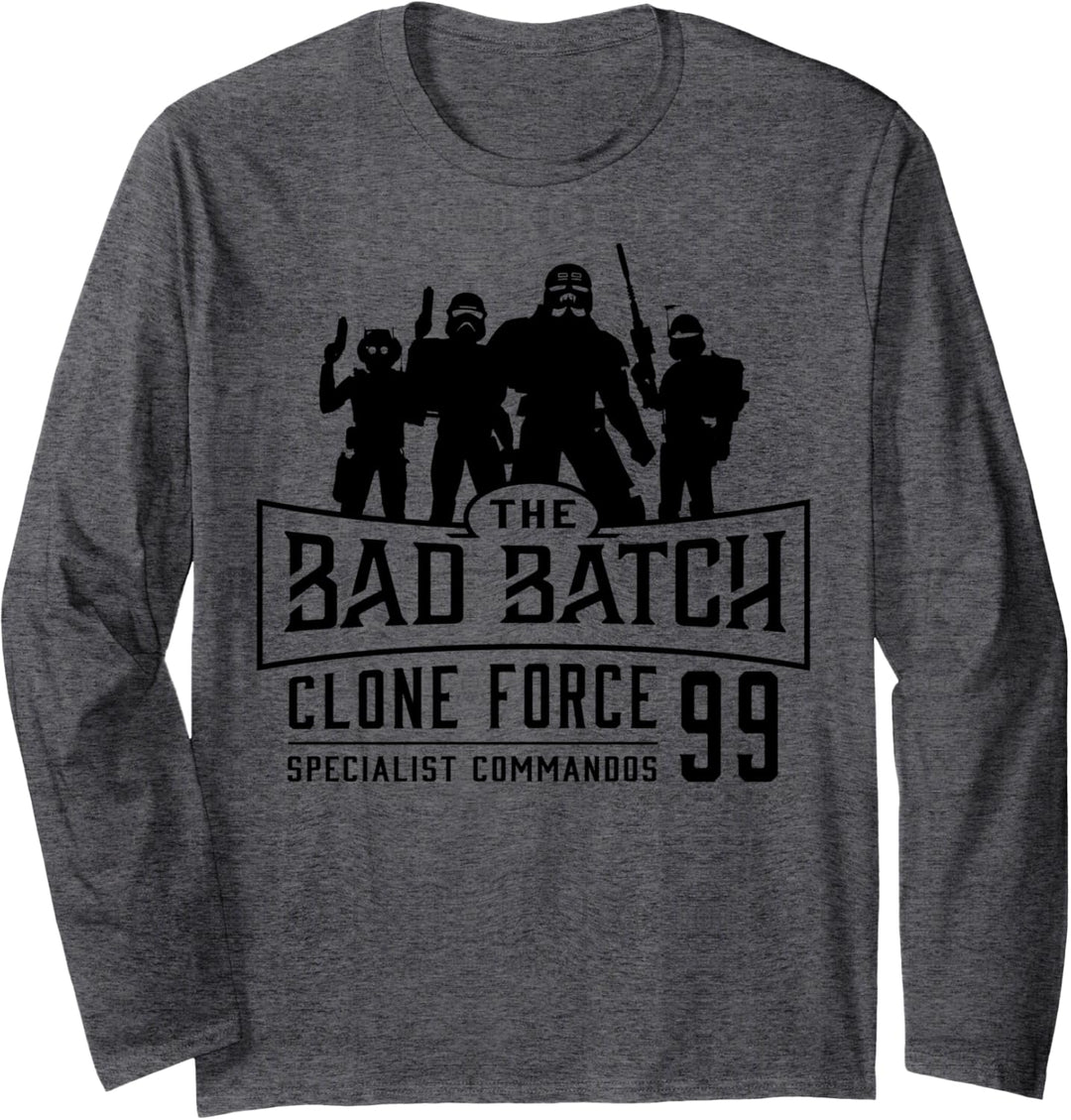 Star Wars Bad Batch Emblem Langarmshirt
