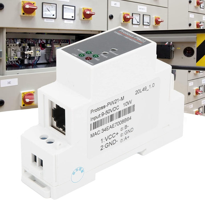 Serieller WLAN-Server RS485 zu WLAN Ethernet Serieller Server Ethernet Drahtlose Netzwerkgeräte Modb