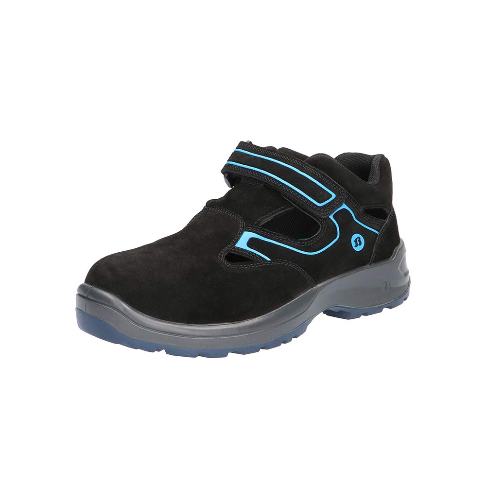 Bata, Eagle, Sicherheitsschuh, Falcon W, Sandale S1, Schaft aus Veloursleder, PU-Laufsohle, Zehensch